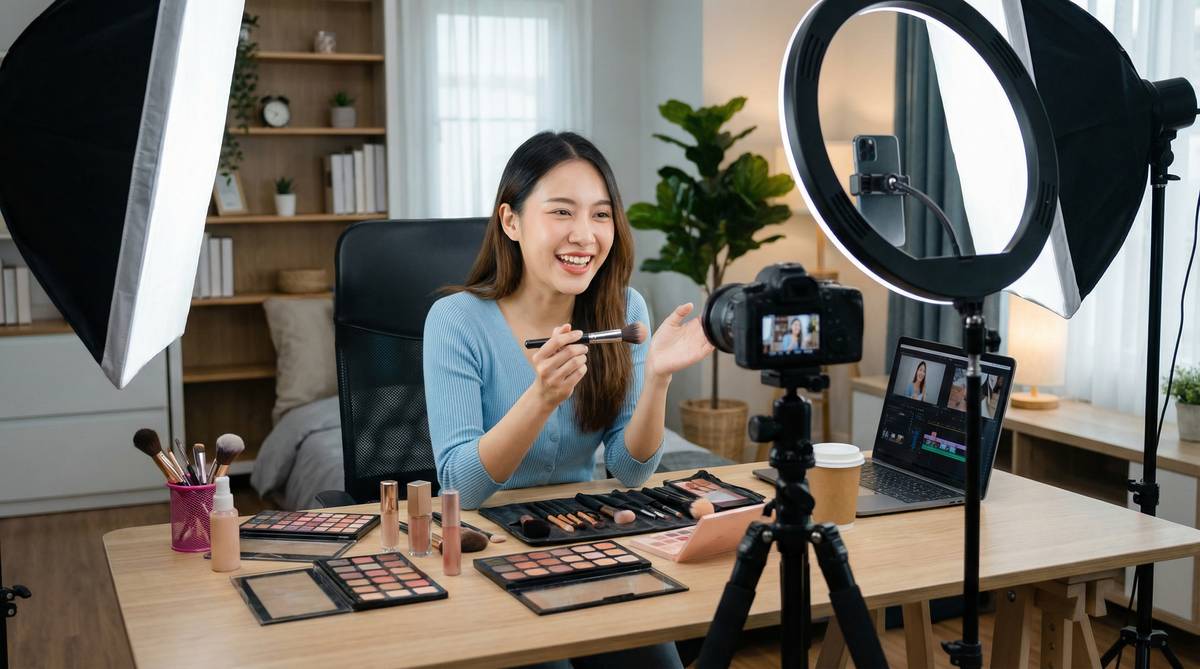 萝莉岛美妆教程